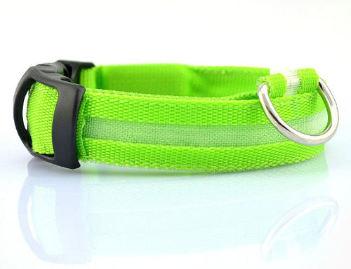 Collar luminoso LED para perros – Seguridad y visibilidad nocturna