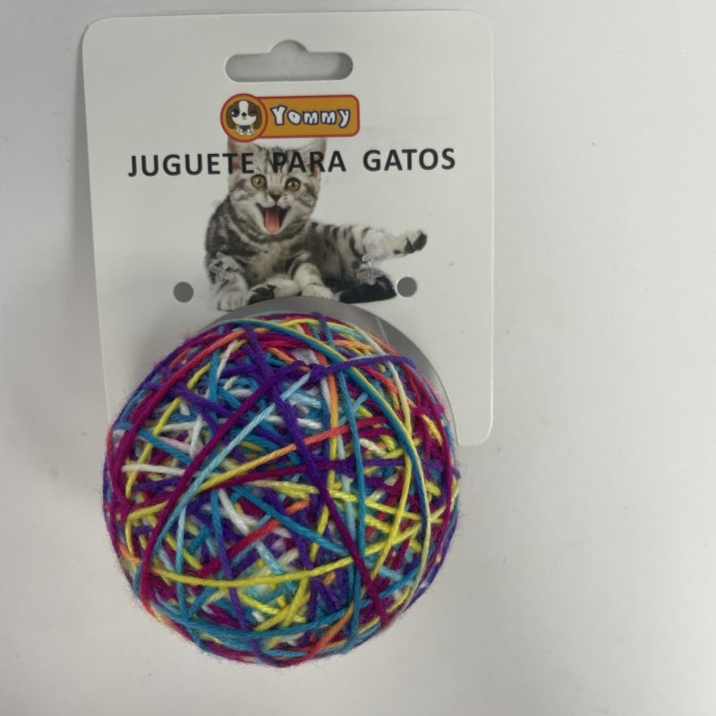 Bolas de lana, juguete para gatos