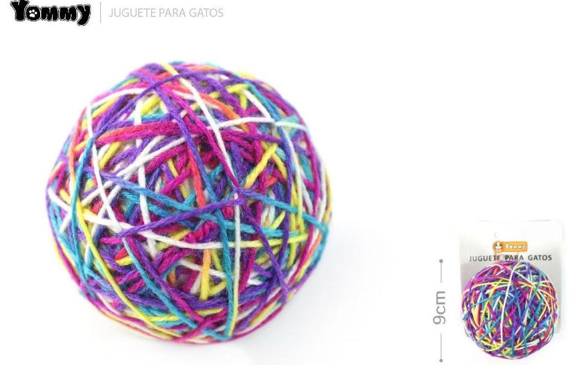 Bolas de lana, juguete para gatos