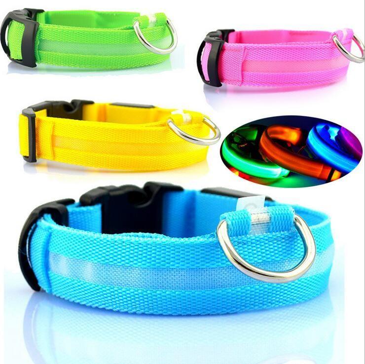 Collar luminoso LED para perros – Seguridad y visibilidad nocturna