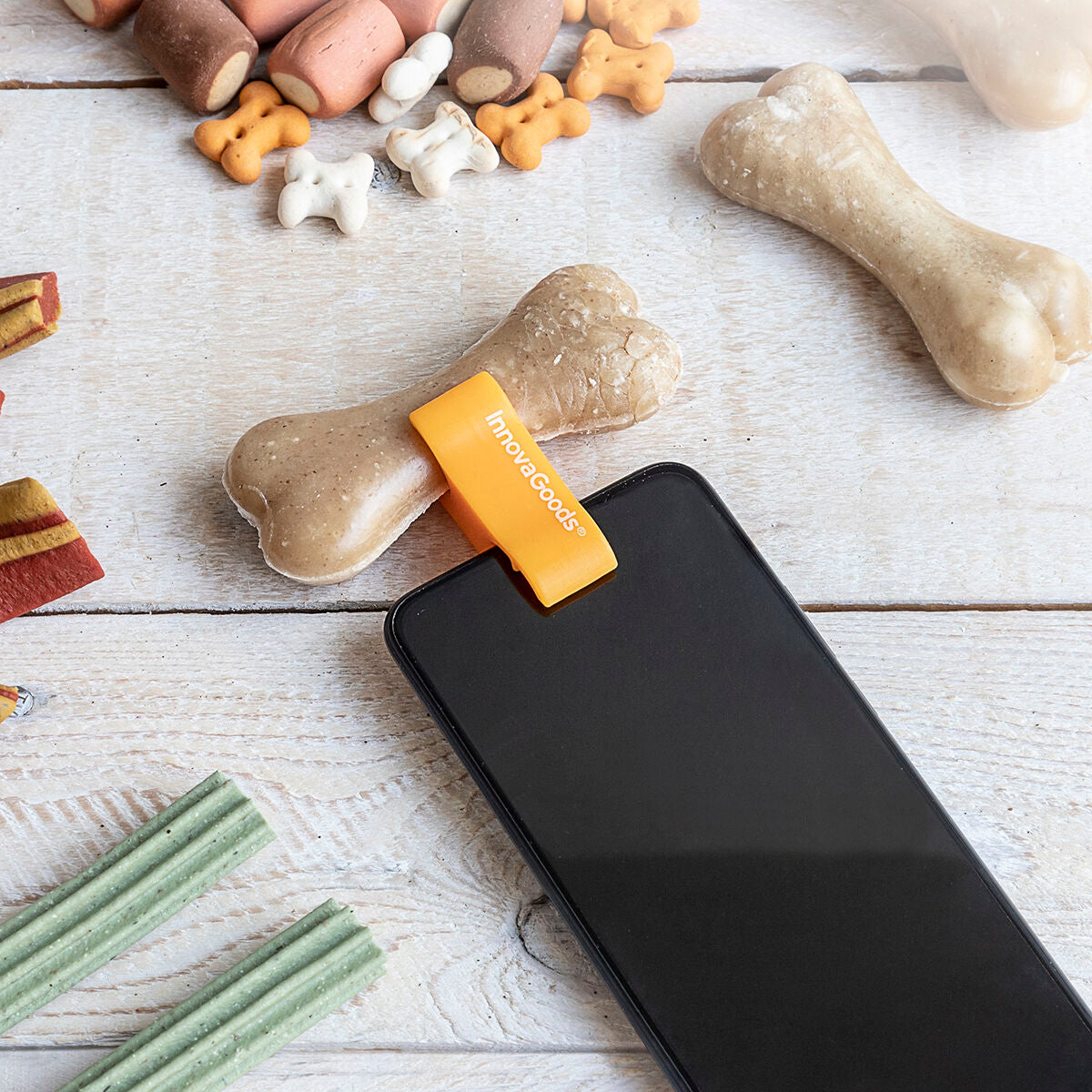 Clip para selfies con mascotas inquietas – Accesorio para fotos divertidas